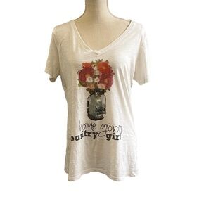 Women's Ole Smoky Moonshine Homegrown Country Girl Mason Jar T-shirt. Size XXL